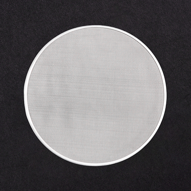Solid Round Aluminum Frame Filter Mesh