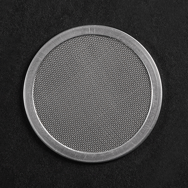 Circular Aluminum-Rimmed Filter Mesh